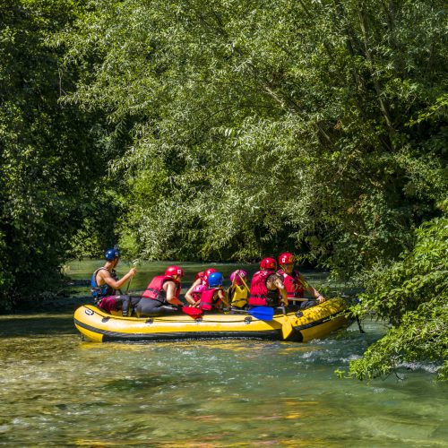 rafting sul fiume nera